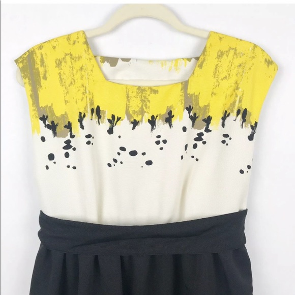 Anthropologie Sariah Birdsong Printed Sheath Dress - Picture 5 of 8